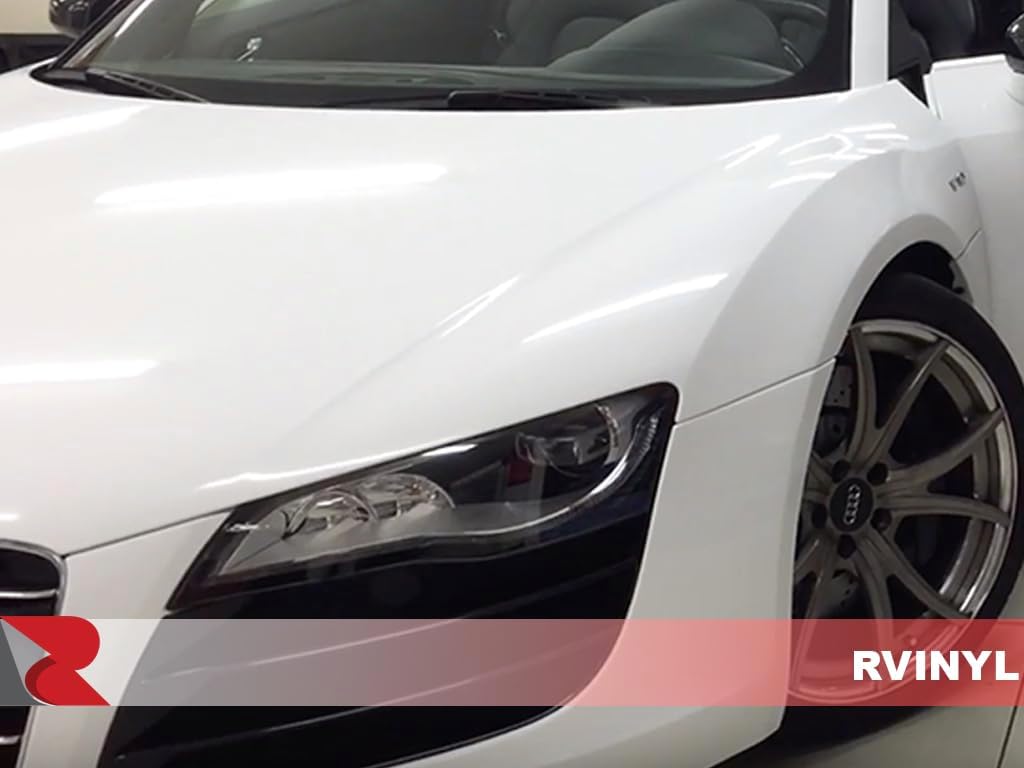 3M 2080 G10 Gloss White (5ft x 27ft) Vinyl Wrap Film Sheet with Air-Release for Cars, Trucks & More (135sq ft Roll)