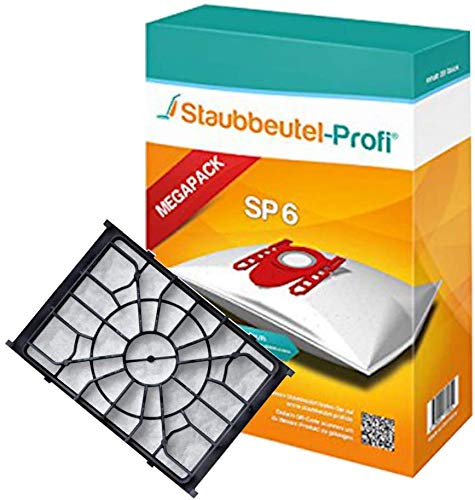 Set 20 Bolsas De Aspiradora + 20 Ambientadores + 2 Filtros Para Siemens SPHERA 20, VS50A21/02, VS 70A00 - VS 79A99 Super E, VS92A00/02, VS 04 G 4 G 9999 Synchropower, VS55E00/06, VS07G2031/04