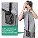 Monopod Handle Adapter Set Walking Stick Cane Handle with Monopod Waist Bag for Trekking Hiking Climbing Photography
