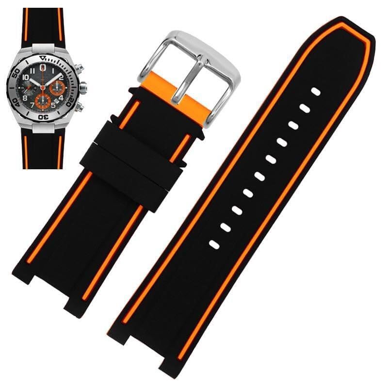 Bracelet montre silicone Hamilton Devilfish idéal sport et plongée H78716333