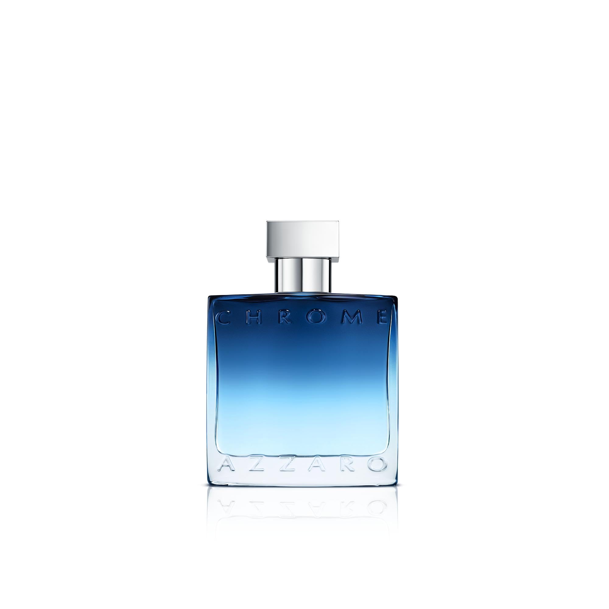 Chrome Eau de Parfum - Fresh Aquatic Mens Cologne - Fougère, Aromatic & Woody Fragrance - Citrus Notes of Green Mandarin - Lasting Wear - Classic Clean Scent - Luxury Perfumes for Men