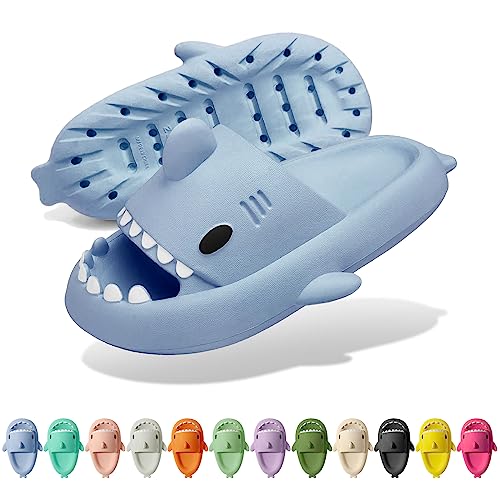 Solutra Chanclas Tiburón Niño, Azul 29/30EU