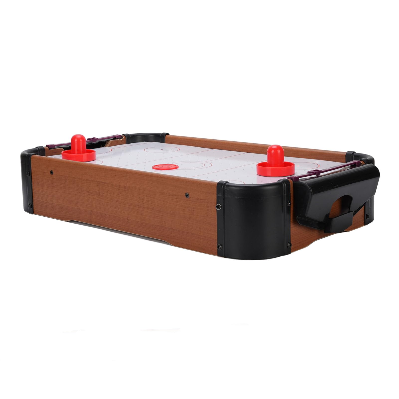 GLOGLOW Tavolo da Hockey Interattivo per 2 Giocatori con Tabellone Segnapunti, MDF e Materiale Plastico, Gioco Divertente per Famiglie e Adolescenti, attività Indoor e Outdoor