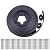 40 FT No Dig Garden Edging Kits with 40 Spikes, 2 inch High Heavy-Duty Plastic Garden Edging Border for Landscaping, Flower Gardens, Lawn (40FT, Black)