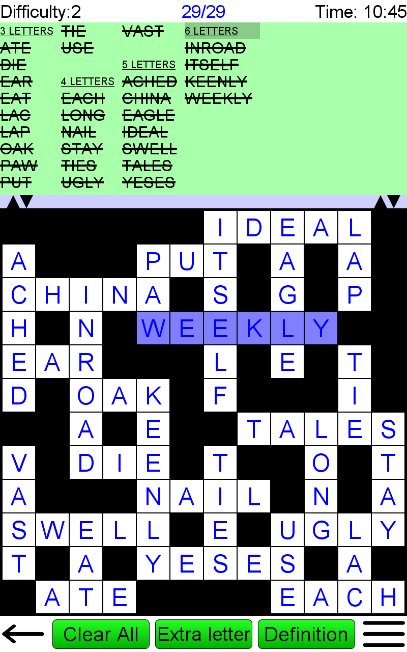 Word Fit Puzzle + - App on Amazon Appstore