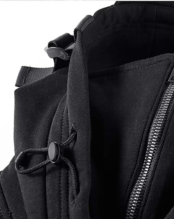 Niepce Inc Japanese Streetwear Men's Techwear Hoodie - Image 5