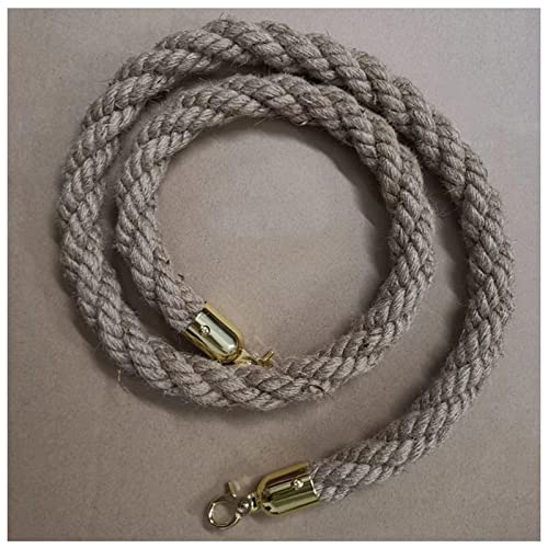Geflochtenes Stützseil, mit goldenem Haken, 1 Stück