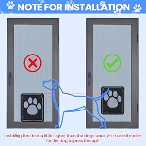 Cat Door for Display Door Small Canine Display Door Magnetic Flap Doggy Door for Sliding Door Lockable Cat Display Door 10805 Inch  Cucciolini Doodles Cat door for display door small canine display door magnetic flap doggy door for sliding door lockable cat display door 1080 5 inch   cucciolini doodles