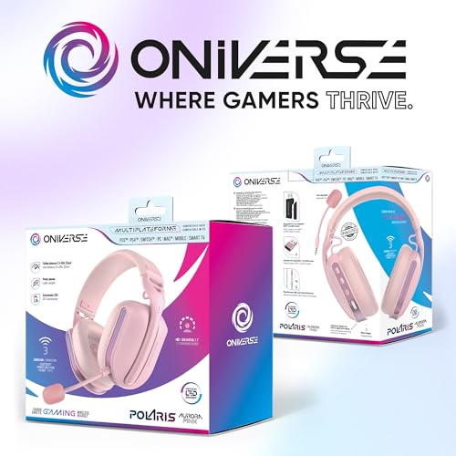 Auriculares inalámbricos Polaris para Switch 2 y PC con LED 6