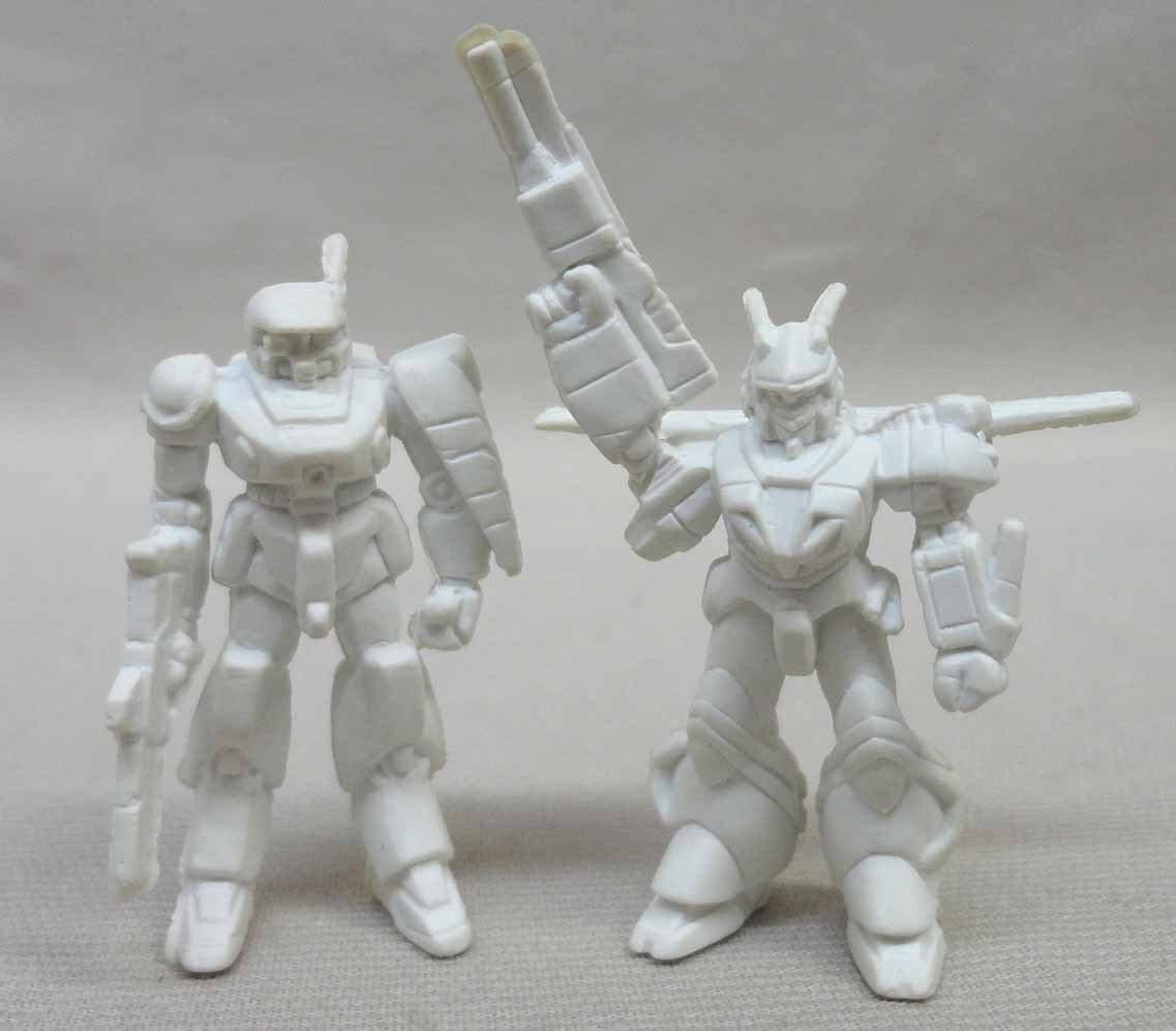 Amazon.co.jp: 消しゴム 機甲戦記ドラグナー 6体セット 塩ビ ガン消し