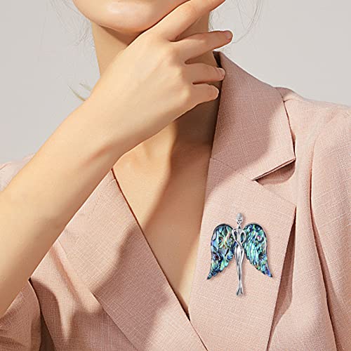 Vijashop Guardian Angel Necklace Wings Pendant Chain Necklaces Minimalist Personalized Jewelry For Girlfriend Wife Mom #TOP2