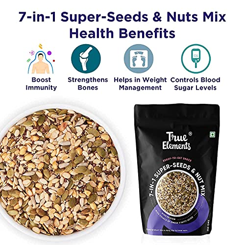 True-Elements-7-in-1-Seeds-Mix-125g-Mix-Seeds-for-Eating-Roasted-Pumpkin-Watermelon-Sunflower-Flax-Seeds-Sesame-Chia-and-Soynuts-Diet-Snacks