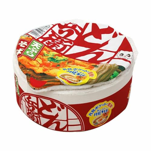 インスタントラーメンの巣、閉じた暖かいぬいぐるみ猫の巣、犬の巣、ぬいぐるみ、取り外し可能で洗える、猫ハウス用品、猫ベッド、犬ベッド (レッド,L)