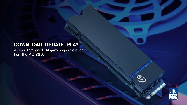 Seagate Game Drive PS5 NVMe SSD for PS5 1TB Internal Solid State