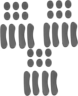 VICASKY 30 Pcs Drum Silencer Pad Dampening Gel Pad Moon Gels for Drums Vibration Absorption Pad Drum & Percussion Electronic Drum Amps Silicone Drum Silencers Rubber Pad Mute Silica Gel