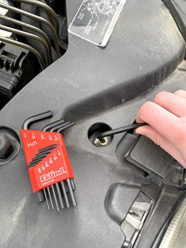 Eklind 10111 Hex-L Key Allen Wrench - 11Pc Set Sae Inch Sizes .050-1/4 Short Series #TOP7