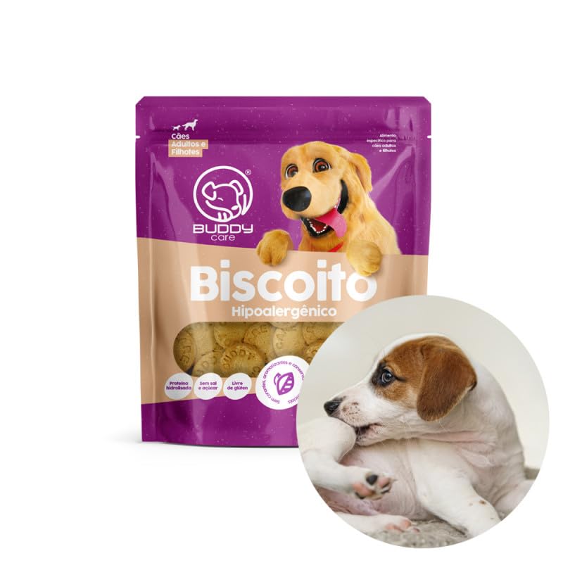 Biscoito Hipoalergênico Para Cães Buddy 150g