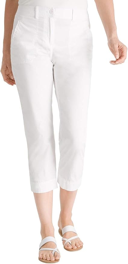 Chico's pantalones de corte recto elastizados para mujer, Alabaster, 12 - L  (2) : Amazon.com.mx: Ropa, Zapatos y Accesorios