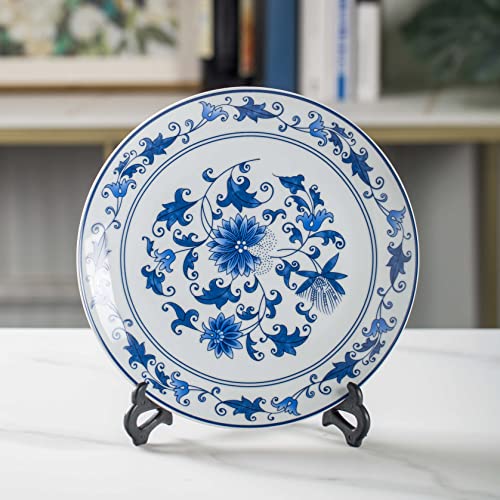 Jdzjybqx Traditional Blue And White Porcelain Decorative Plates thumb #3