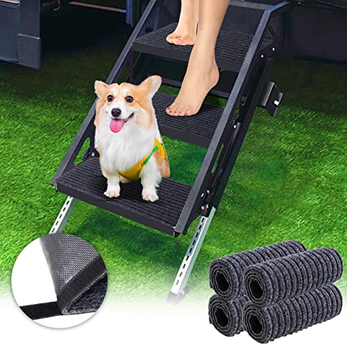 Nitoyo Rv Step Covers Rug 4 Pack 23.6 * 7.8Inch Stair Covers For Rv Mobile Home, Camper, Trailers #TOP4