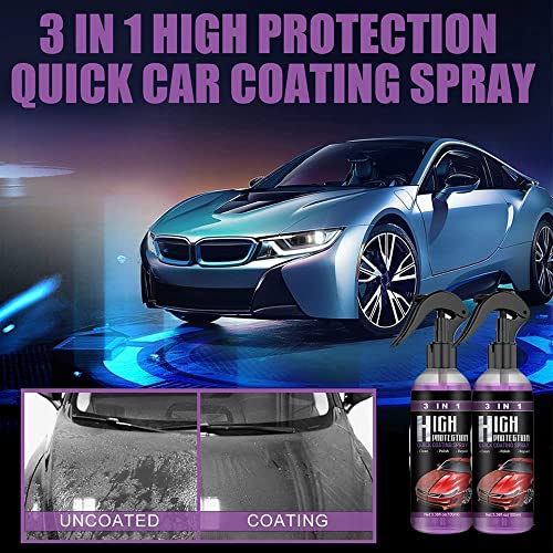 Zoxdo Car Spray - Zoxdo Ceramic Car Spray - Easy To Apply, 3 In 1 High Protection Fast Car Ceramic Coating Spray, 3.38Fl.oz (3.38Fl.oz/100Ml,1 Pack) #TOP1