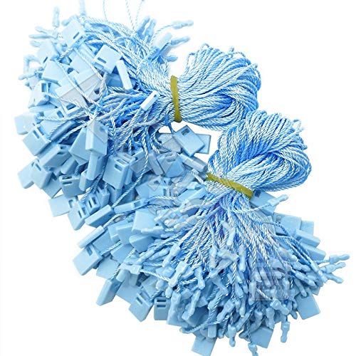 Alça Lacre Tag, Identificador, Mala, Roupa, Azul Claro 100un