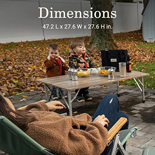 Coleman Living Collection Premium Outdoor Furniture Assortment, Lightweight & Weatherproof Chair, Table, Cot, & Bench for Backyard Patio or Campsite with Carry Bags & Handles - image 5
