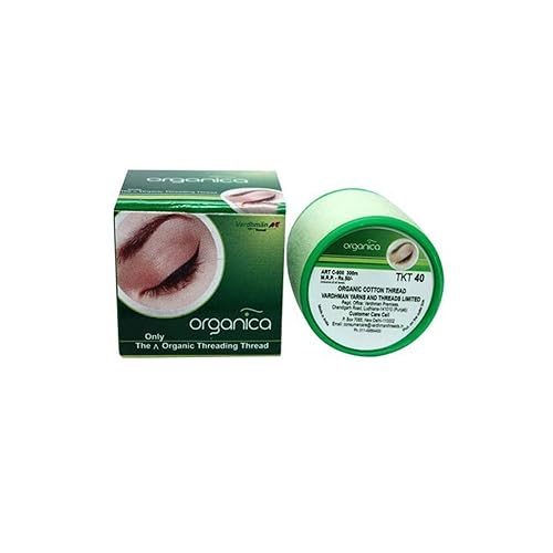 Miniatura 5 de Organica Cara y ceja hilo orgánico x 1 hilo carrete cejas maquillaje dermaplaning facial depilación depiladora herramienta