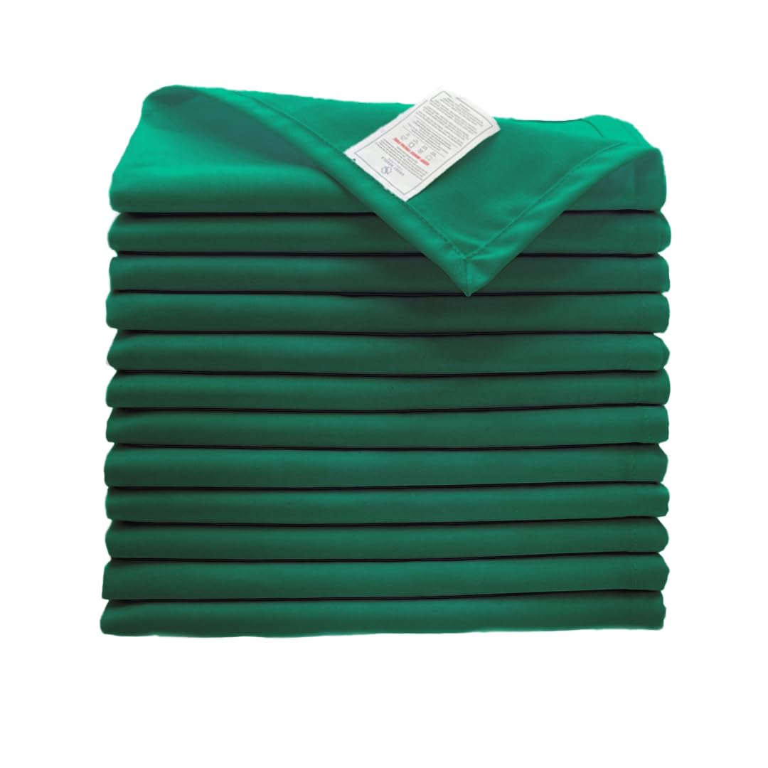 Sweet Needle Bottle Green Cloth Napkins Set, High absorbency for spills washable, resistant to wrinkles