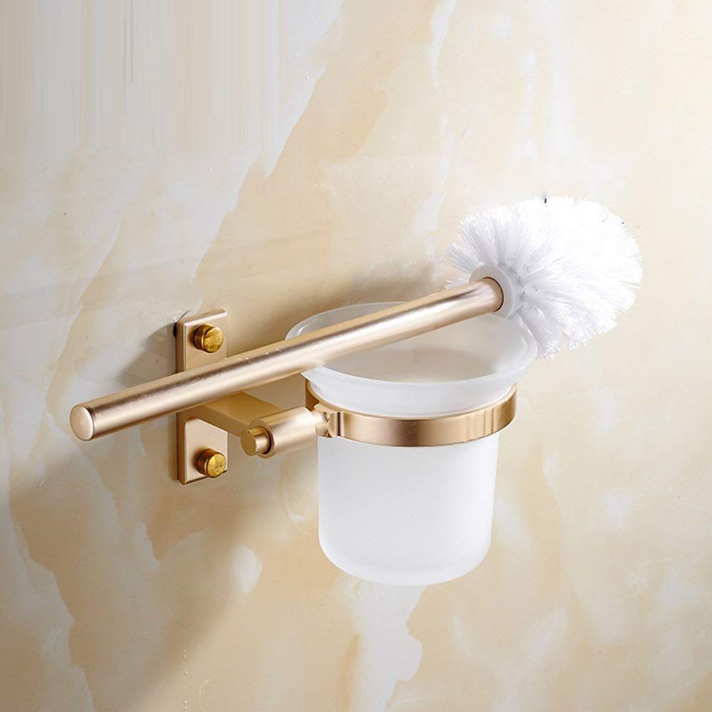 Cepillo para inodoro con soporte de pared y vaso de baño europeo GZZ