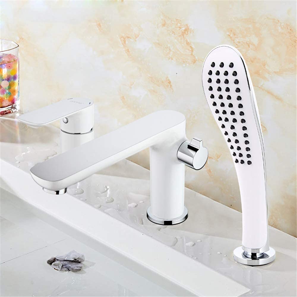 Robinet cascade bain douche mitigeur eau chaude et froide - 7