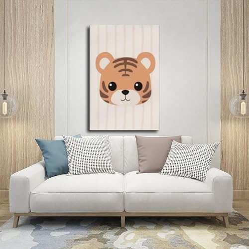 Toile animaux de chasse en impression haute définition pour décoration murale durable