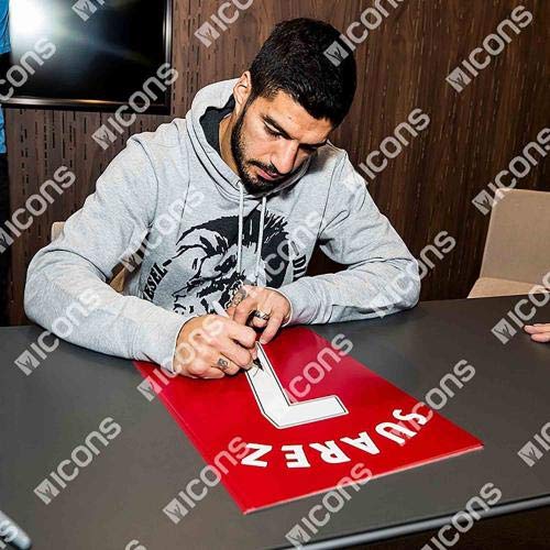 Luis Suarez Liverpool F.C. Autographed 16