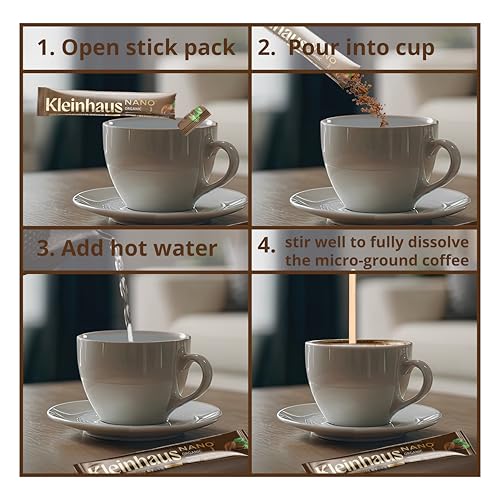 Kleinhaus Nano Instant Coffee Packets