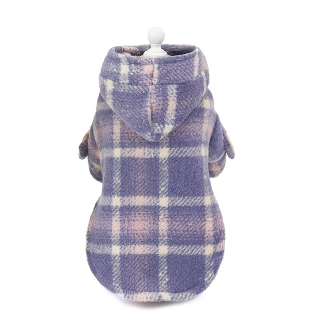 Manteau chien écossais XXL en laine veste chaude et élégante pour chat et bouledogue