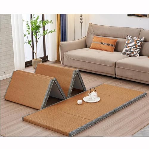 Colchón de futón plegable para meditación, yoga, sala zen, ideal para sala de té japonesa