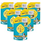 Lenor レノア クエン酸in 超消臭 衣類のすすぎ消臭剤 部屋干し フレッシュグリーンの香り 詰め替え 1110mL×6袋 [ケース品]