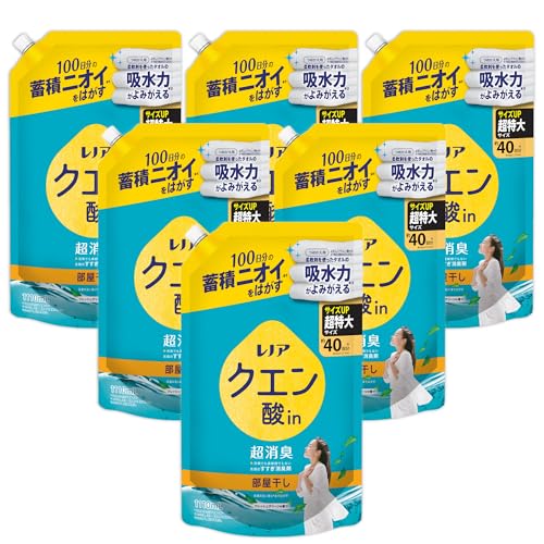Lenor ���m�A �N�G���_in �����L �ߗނ̂��������L�� �������� �t���b�V���O���[���̍��� �l�ߑւ� 1110mL×6�� [�P�[�X�i]