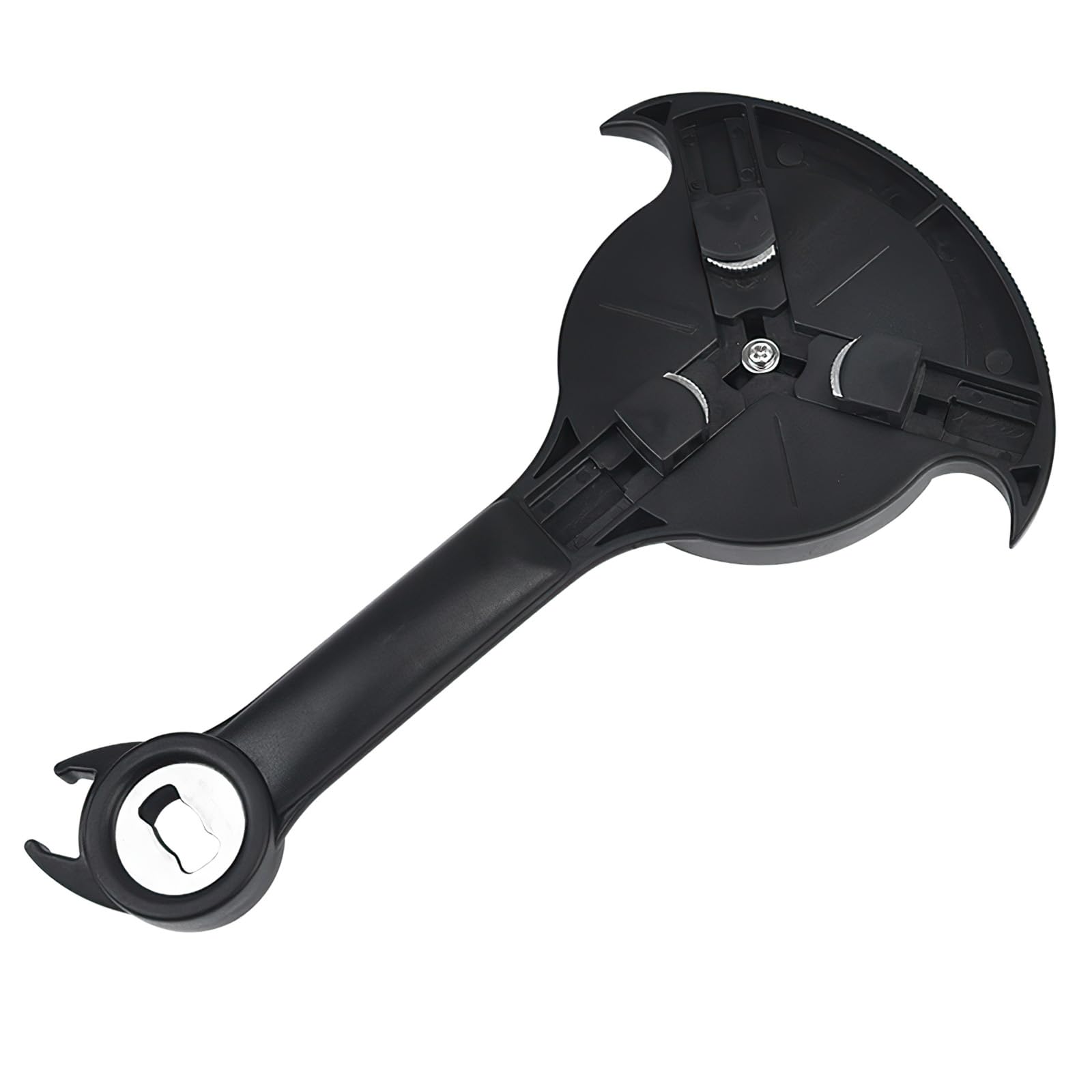 Jasfyee Jar Opener, Multifunction Can Opener with Long Handle, Bottle Opener for Screw Tops, Ring Pull, Bottle Caps Lid Opener for Weak Hands Arthritis Hands, Elderly and Children