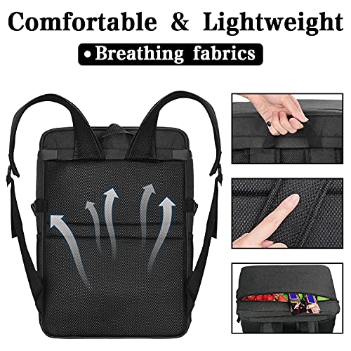 Insulated Cooler Backpack Leakproof Backpack Cooler 45 Can Large Soft Cooler Bag To Picnic Travel For Men Women (Black-Grey) #TOP5