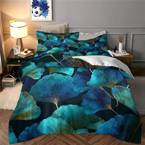 Housse de couette microfbre ultra douce et respirante avec fermeture