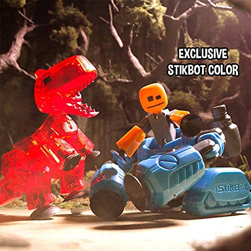 Stikbot Zing Megabots 3 Pack, Complete Set Of 3 Poseable Action Figures And Mega Vehicles, Turbo Cycle, Knockout And Avalanche #TOP3