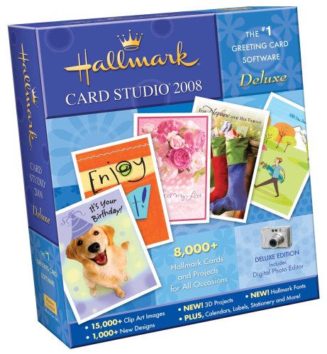 Hallmark Card Studio 2008 Deluxe [OLD VERSION]