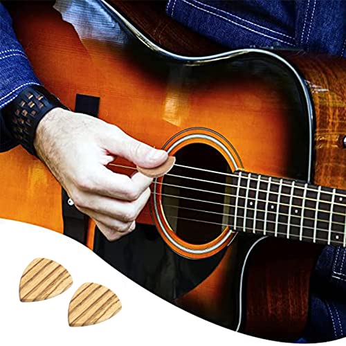 Médiators En Bois Médiators Guitare Acoustique Médiators Ensemble De 4 Médiators Flexibles Qualité Supérieure Pour… - Les Beatles, Paul McCartney, John Lennon, RIngo Starr, George Harrison Médiators En Bois Médiators Guitare Acoustique Médiators Ensemble De 4 Médiators Flexibles Qualité Supérieure Pour… – Image 3