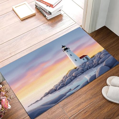 Petit tapis lavable aquarelle pour une descente de lit douce - 3