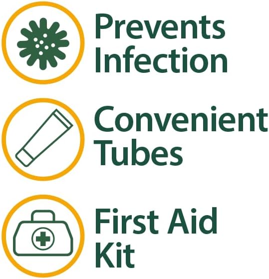 Globe Triple Antibiotic First Aid Ointment, 0.5 oz (24-Pack) First Aid Antibiotic Ointment, 24-Hour Infection Protection, Wound Care Treatment for Minor Scrapes, Burns and Cuts - Image 2