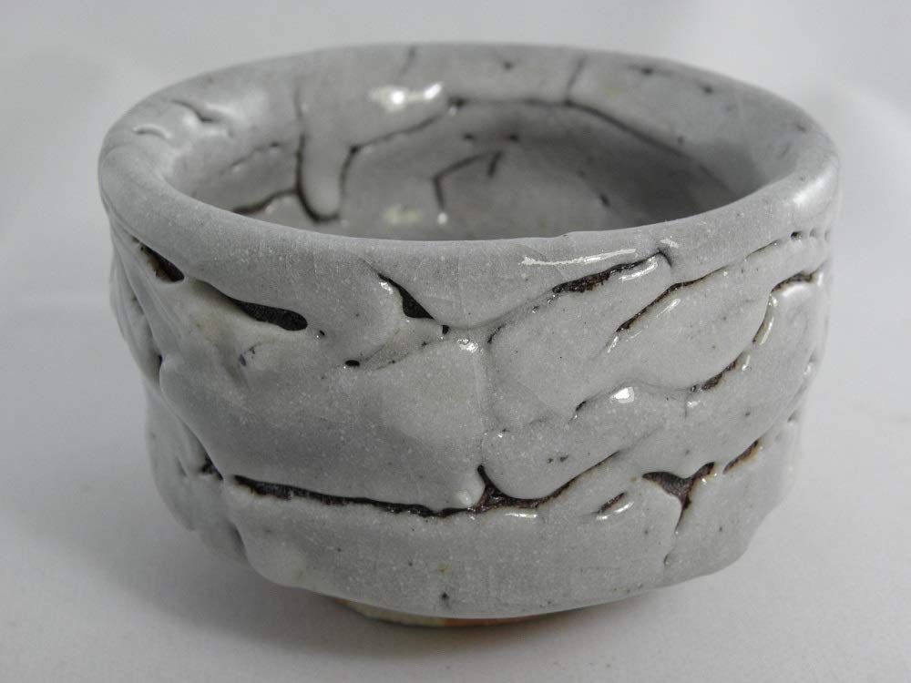 荒川明 焼締志野 ぐい呑 酒器/陶器/陶芸/鼠志野/日本酒/sake cup 荒川明 焼締志野 ぐい呑 酒器/陶器/陶芸/鼠志野/日本酒/sake cup