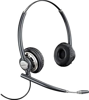 Plantronics - 78714101 EncorePro 720 Noise Canceling Wired USB Headset (78714-101),Black (Renewed)