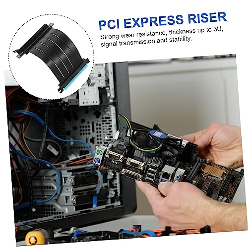 Cable elevador de GPU con ángulo de 90 grados para mejorar el flujo de aire en PC 2