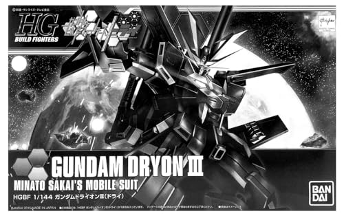 Bandai Premium P Gundam Build Fighters Dryon III HG 1/144 miniatura 1
